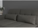 Sofakissen SIT & MORE "Baviene", braun (schlamm), B:65cm H:25cm T:11cm, Polsterauflagen, Sofakissen, Set, bestehend aus 2 Nierenkissen
