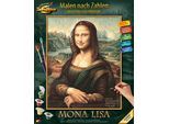 Malen nach Zahlen SCHIPPER "Meisterklasse Premium - Mona Lisa", bunt, Malvorlagen, KinderB:40cm H:50cm, Karton, Malen nach Zahlen, Made in Germany, B:40cm H:50cm