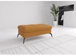 Polsterhocker SIT & MORE "Amica", gelb (curry), B:102cm H:47cm T:69cm, Hocker, Polsterhocker, mit Stauraum