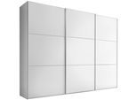 Schwebetürenschrank STAUD "Includo, extra kurze Lieferzeit Stabil & langlebig in Staud Qualität", weiß (dekor weiß), B:249cm H:222cm T:68cm, Schränke, Schwebetürenschrank, Qualität made in Germany