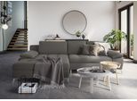 Ecksofa SIT & MORE "Latigo L-Form", grau (hellgrau), B:290cm T:163cm, Sofas, Ecksofa, mit Mega-Recamiere, wahlweise mit Bettfunktion und Bettkasten