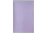 Springrollo K-HOME "Anna" Gr. 16, lila (lavendel, grau, weiß), B:70cm H:150cm, Polyester, Rollos, Springrollo