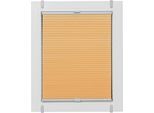 Wabenplissee SUNLINES "One Size Style Honeycomb TL", rot (apricot, grau, grau), B:105cm H:130cm, Obermaterial: 85% Polyester, 15% sonstige Fasern, Plissees, Wabenplissee, Zubehörfarbe grau, zum Klemmen