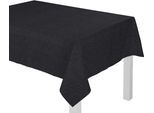 Tischdecke WIRTH "JAVA" Gr. 2, blau (dunkelblau), B:120cm L:120cm, Baumwollmischung, Tischdecken, Tischdecke