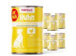 Supravit Hundenassfutter 6 x 820g Huhn