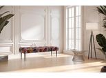 2,5-Sitzer HOME AFFAIRE "Amber", rosa (rose, rot), B:139cm H:52cm T:54cm, 100% Polyester, Sofas, 2 5-Sitzer, mit Knopfheftung,in verschieden Stoffarten