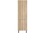 Hochschrank OPTIFIT "Klara", braun (wildeiche), B:60cm H:211,8cm T:58,4cm, Holzwerkstoff, Schränke, Hochschrank, Breite 60 cm