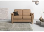 2-Sitzer HOME AFFAIRE "Palmera, B: 149 cm", braun (cappuccino), B:149cm H:89cm T:89cm, Luxus-Microfaser (100% Polyester);Struktur (100% Polyester);Luxus-Microfaser in Lederoptik (100% Polyester), Sofas, 2-Sitzer, mit Federkern