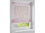Raffrollo HEINE HOME Gr. 3, lila (mauve), B:80cm H:140cm, Raffrollos, Raffrollo