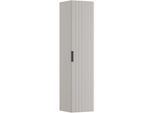 Hängeschrank WELLTIME "HARMONY rechts/links montierbar, Breite 32 cm, modernes Design", cashmere, B:32cm T:32cm, Schränke, Hängeschrank, Schrank mit 3 Einlegeböden, Soft-Close-Function, Paneeloptik