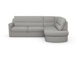 Ecksofa SIT & MORE "Panini L-Form", silber, B:243cm H:87cm T:155cm, Sofas, Ecksofa, wahlweise mit Vorziehsitz und Bettkasten