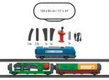 Modelleisenbahn-Set MÄRKLIN "Märklin my world - Startpackung "Containerlogistik" - 29349", bunt, Modelleisenbahnen, Kinder, Kunststoff, Metall, Modelleisenbahn-Set