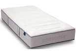 Taschenfederkernmatratze REVOR BEDDING "Anatomic ZIP 1000 Latex" Gr. 2, weiß, B:90cm H:26cm L:200cm, Bezug: 61% Polyester, 39% Viskose. Steppfüllung: 100% Polyurethan, Matratzen, Taschenfederkernmatratze, Aerofeel Zwischenschicht für maximale Belüftung