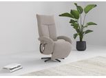 TV-Sessel SIT & MORE "Zoe, inkl. Kopfteilverstellung & 360 Drehfunktion", grau (elefant), B:74cm H:112cm T:82cm, 100% Polyester, Sessel, TV-Sessel, wahlweise mit 2 Motoren, Akku & Aufstehhilfe