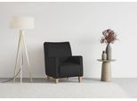 Sessel SIT & MORE "Bosse", grau (anthrazit), B:74cm H:93cm T:81cm, Sessel, Sessel, mit Federkern