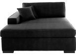 Sofaelement HOME AFFAIRE "Skara XXL", grau (anthrazit), B:140cm H:86cm T:190cm, 100% Polyester, Polsterelemente, Sofaelement, Modul XXL - zum eigenen Zusammenstellen, Armlehne links/rechts wählbar