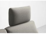Sofa-Kopfstütze SIT & MORE "Farö", braun (schlamm), B:50cm H:25cm T:12cm, Holzwerkstoff, Kopfstützen, Sofa-Kopfstütze, im 2-er Set