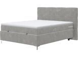 Boxbett COTTA "Kimy inkl. Bettkasten", beige (sand), B:185cm L:211cm, 92% POLYESTER (PES);8% POLYAMID (PA), Komplettbetten, Boxbett, erhältlich in den Breiten 160x200cm & 180x200cm