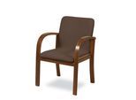 Esszimmersessel HOME AFFAIRE "LINA707 Esszimmerstuhl", nuss, tabac, B:60cm H:85cm T:50cm, 100% Polyester, Sessel, Esszimmersessel, Fleckenabweisendes Gewebe, Massivholz Gestell dampfgebogen
