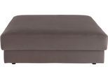 Sofa-Mittelelement HOME AFFAIRE "Bloomfield Mega Hocker in 2 Größen", grau (taupe), B:109cm H:43cm T:114cm, 100% Polyester, Polsterelemente, Sofa-Mittelelement, passende Erweiterung zur Serie "Bloomfield", als Mittelelement passend