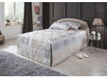 Polsterbett, beige (sandfarben), B:110cm L:210cm, Bezug Bett: Kunstleder;Bonnell-Federkernmatratze: 51% Polypropylen, 39% Polyester und 10% Baumwolle;Kaltschaummatratze: 100% Polyester, Bezug abnehm- und waschbar bis 60C, WESTFALIA SCHLAFKOMFORT, Betten, Polsterbett, inkl. Bettkasten bei Ausführung mit Matratze