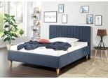 Polsterbett MAINTAL "Friant", blau, B:115cm H:108cm L:212cm, Betten, Polsterbett, Bettseiten zerlegt, ohne Bettkasten