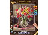 Malen nach Zahlen SCHIPPER "Meisterklasse Premium - Gruß aus dem Bauerngarten", bunt, Malvorlagen, KinderB:40cm H:50cm, Malen nach Zahlen, Made in Germany, B:40cm H:50cm