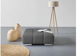 Hocker COTTA "Orion", grau (anthrazit), B:103cm H:42cm T:103cm, 100% Polyester, Hocker, Hocker
