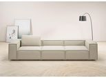 3,5-Sitzer HOME AFFAIRE "Watertown, modernes Big-Sofa XXL, 336 cm Breite, auch in Feincord", beige (sand), B:336cm H:68cm T:98cm, 96% Polyester, 4% Nylon, Sofas, 3 5-Sitzer, Riesiges Designersofa mit viel Platz & weichen Bezügen in Trendfarben