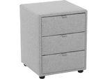 Nachtkonsole JOCKENHÖFER GRUPPE "Lore", grau (grau 495, 09), H:53cm T:45cm, Sideboards, Nachtkonsole