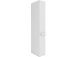 Apothekerschrank OPTIFIT "Bella", weiß (weiß, weiß, anthrazit), B:30cm H:206,8cm T:60cm, Holzwerkstoff, Schränke, Apothekerschrank, Breite 30 cm, Höhe 206,8 cm, 2 Auszüge