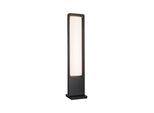 LED Pollerleuchte PAULMANN "Reana 832mm 3000K 2x4W 2x240lm 230V Anthrazit Metall", grau (anthrazit), B:17,3cm H:83,2cm T:17cm, Leuchten, LED Pollerleuchte, IP44