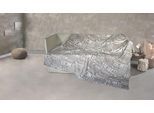 Wohndecke KINZLER "Mikrofaser XXL "Home", weiß (weiß, silber), B:220cm L:240cm, Polyester, Wohndecken, Wohndecke, Kuscheldecke, mit Schriftzug "home sweet home", 220x240 cm