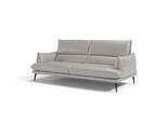 2,5-Sitzer EGOITALIANO "FUNNY, hochwertiges und aktuelles Design, bequeme Rückenlehne", grau (steinfarben), B:210cm H:90cm T:95cm, Sofas, 2 5-Sitzer, toller Sitzkomfort