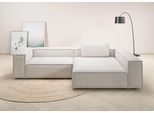 Ecksofa HOME AFFAIRE "Watertown, moderne XXL L-Form, 306 cm breit", weiß, B:306cm H:68cm T:191cm, 95% Polyester, 5% Nylon, Sofas, Ecksofa, Komfortabel mit tiefer Sitzfläche – ideal für große Wohnräume