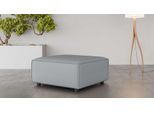 Polsterhocker OTTO HOME "Polsterhocker Cavan, Maße B/T/H: 90/90/42 cm", grau, B:90cm H:42cm T:90cm, 100% Polyester, Hocker, Polsterhocker, passend zur Serie, mit Wellenunterfederung, auch in Bouclé