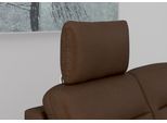 Kopfstütze SIT & MORE "Mellum", braun (dunkelbraun), B:50cm H:25cm T:12cm, 100% Polyester, Polsterauflagen, Kopfstütze