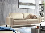 2-Sitzer HOME AFFAIRE "Apiro", beige (natur), B:158cm H:87cm T:88cm, Sofas, 2-Sitzer, auch mit motorischem Sitzvorzug, Dickleder, Federkern