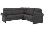 Ecksofa HOME AFFAIRE "Tahoma L-Form", grau (graphite), B:251cm H:103cm T:231cm, Sofas, Ecksofa, mit Armlehnfunktion, wahlweise Bettfunktion, Schublade, Relaxfunktion