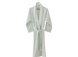 Unisex-Bademantel EGERIA "Fresh" Gr. M, mint, M, Baumwolle, Hausmäntel, Unisex-Bademantel, Schalkragen