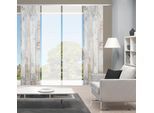 Schiebegardine VISION "LIZZA" Gr. 1, beige (naturfarben), B:60cm H:260cm, Polyester, Gardinen, Schiebegardine, SET,SCHIEBEVORHANG,BAMBUS,DIGITALDRUCK