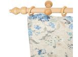 Gardinenstange SN DECO GROUP "Filigrano" Gr. 1, beige (naturfarben), L:120cm, Holzwerkstoff, Gardinenstangen, Gardinenstange, 28 mm, Holz, verschiedene Längen und Farben, Komplettset