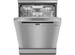 MIELE Standgeschirrspüler "G 5811 SC Front Active Plus", Energieeffizienz: A, silber (cleansteel front), B:59,8cm H:84,5cm T:60cm, Geschirrspüler, Standgeschirrspüler