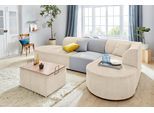 Sofa-Eckelement OTTO HOME "Alesund", beige, B:99cm H:84cm T:183cm, Cord (100% Polyester);Filzoptik (100% Polyester), Polsterelemente, Sofa-Eckelement, als Einzelelement oder Modulteil