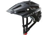 Fahrradhelm CRATONI "AllTrack" Gr. 54, schwarz (weiß, neutral), Helme, 54/57, Fahrradhelm