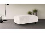Polsterhocker HOME AFFAIRE "ARROS groß mit Wellenunterfederung, Maße B/T/H: 120/70/46 cm", beige (creme), B:120cm H:46cm T:70cm, 100% Polyester, Hocker, Polsterhocker, passend zur Serie, in hochwertiger Verarbeitung