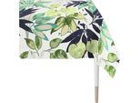 Tischdecke APELT "Letizia, LOFT STYLE, Sommerdeko, Sommer", grün, B:150cm L:250cm, Baumwolle, Tischdecken, Tischdecke, Digitaldruck