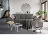Ecksofa SIT & MORE "Latigo L-Form", grau (hellgrau), B:270cm T:163cm, Sofas, Ecksofa, mit Recamiere, wahlweise mit Bettfunktion und Bettkasten