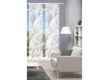 Schiebegardine VISION "FLYNN" Gr. 1, grau, B:60cm H:260cm, Polyester, Gardinen, Schiebegardine, SET,SCHIEBEVORHANG,BAMBUS,DIGITALDRUCK