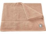 Badetuch MUSTERRING "Solid", grau (kit), B:100cm L:150cm, Frottee, Baumwolle, Handtücher, Badetuch, hautschmeichelnde Airtouch Qualität